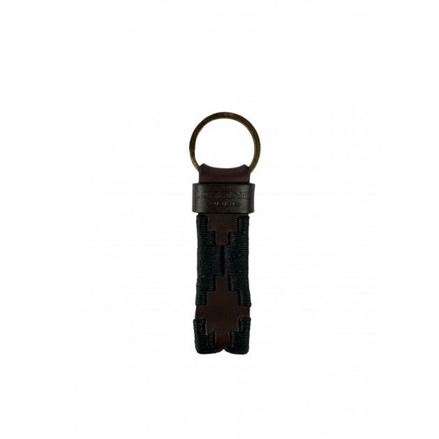 Polo Belt Keyring - Black Polo Belt Keyring - Black