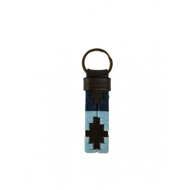 Polo Belt Keyring - Blue Polo Belt Keyring - Blue