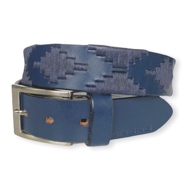 The Polo Belt "Blue Gaucho"