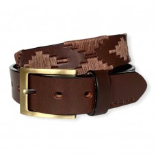 The Polo Belt "Brown Gaucho"