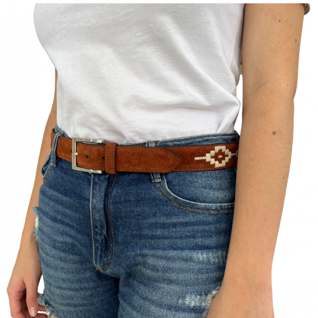 The Polo Belt "Suede Gaucho"