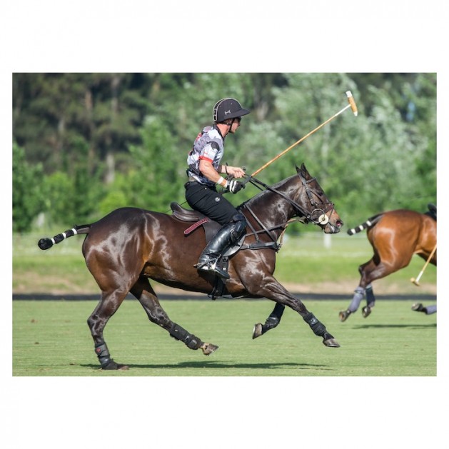 Black Polo Helmet