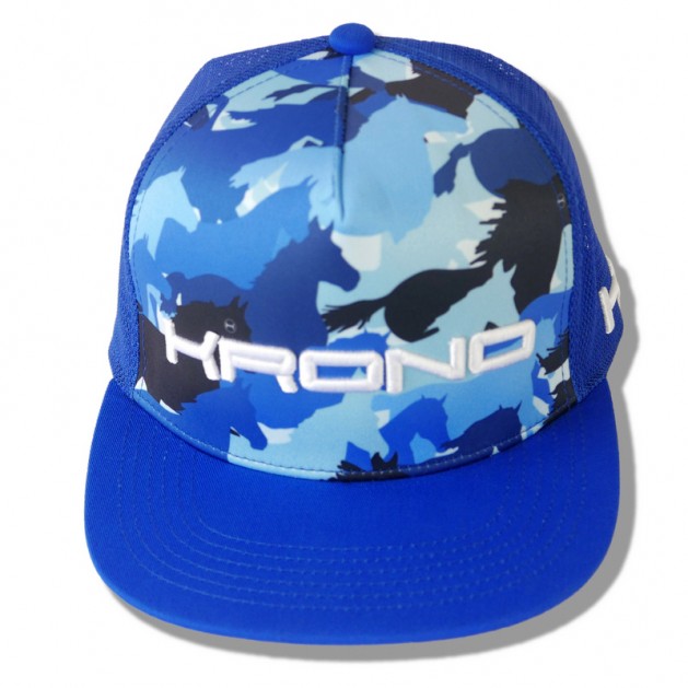 Krono Blue Horse Camo Cap