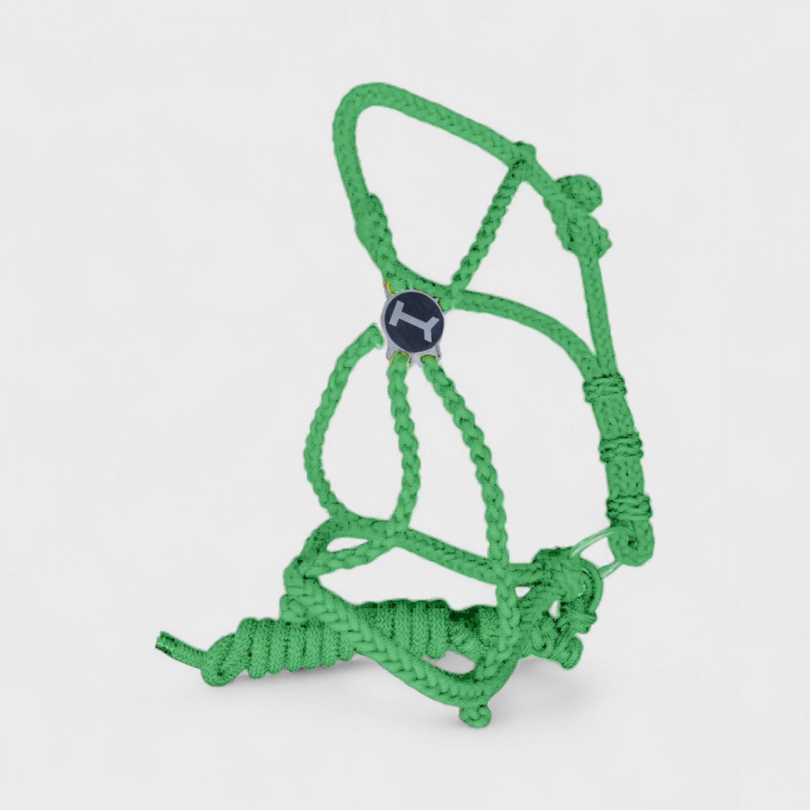 Nylon Braided Halter Green