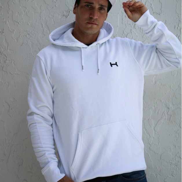 The K Hoodie White