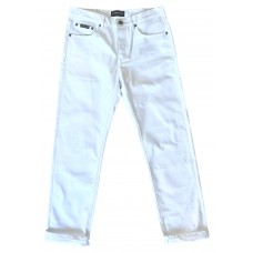 Slim White Selvedge Jeans