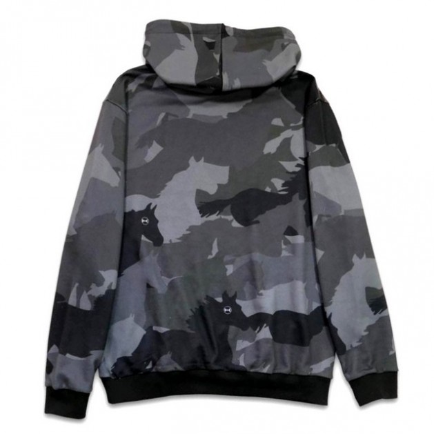 Grey Camo Hoodie