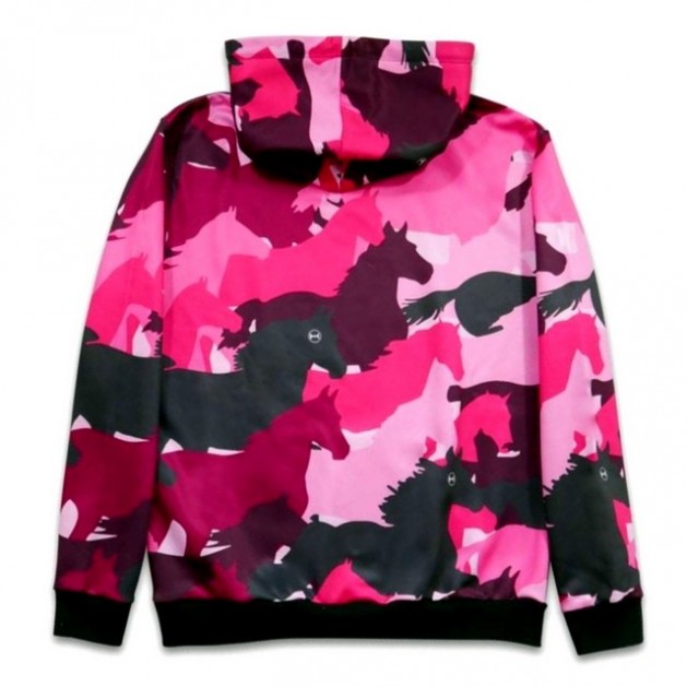 Pink Camo Hoodie