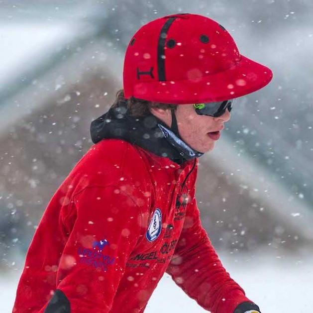 Red Polo Helmet