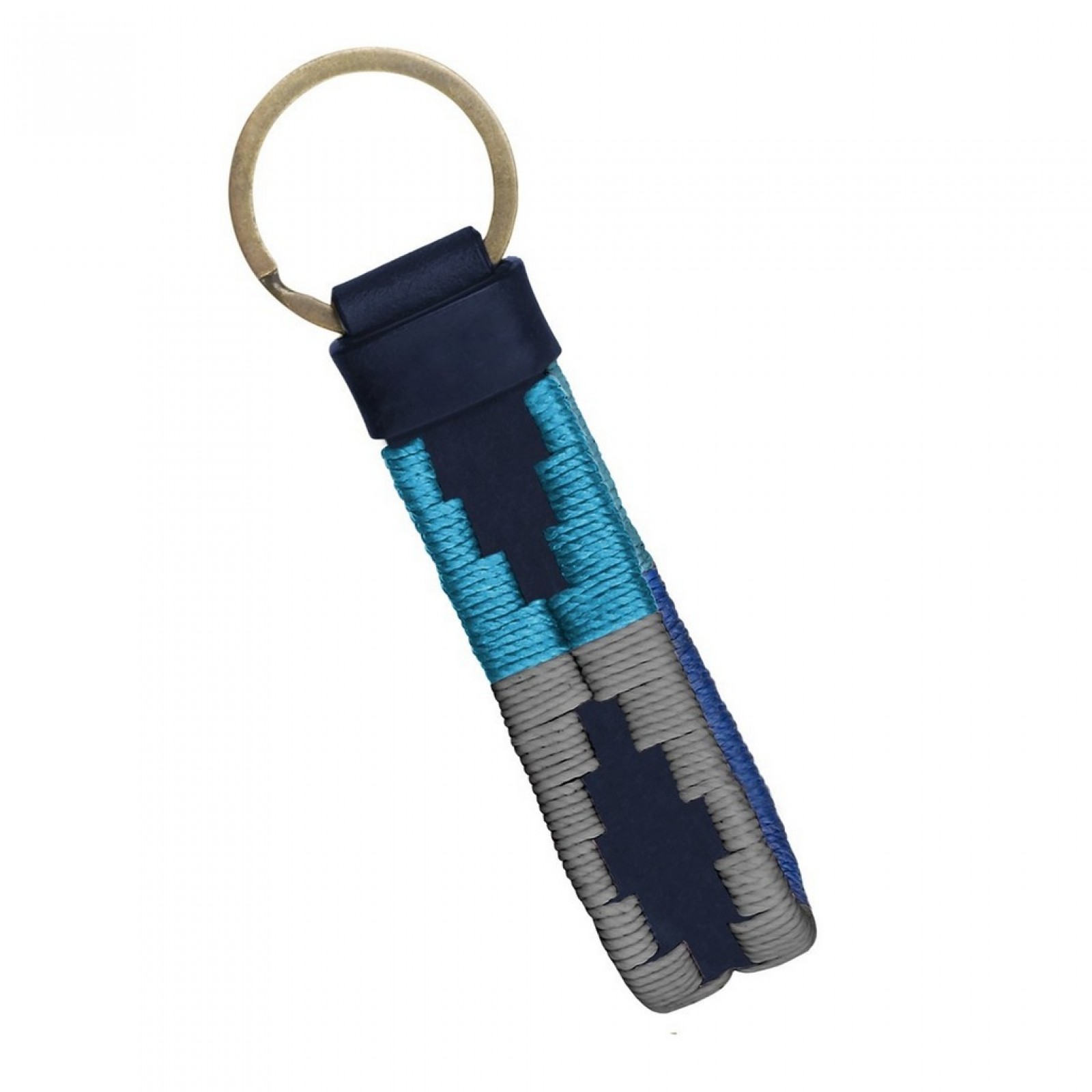 Leather Keyring "Azul" Leather Keyring "Azul"
