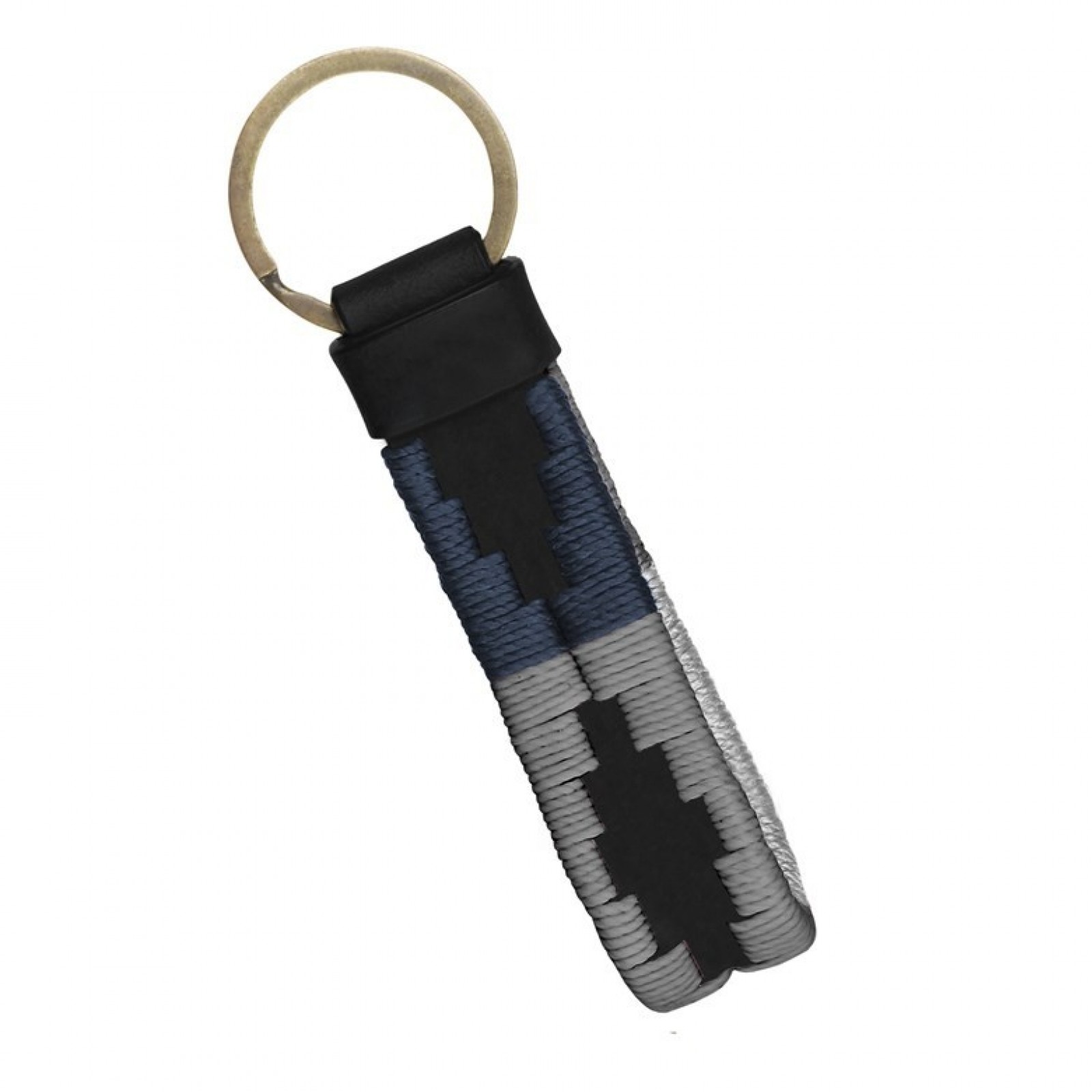 Leather Keyring "Grey" Leather Keyring "Grey"