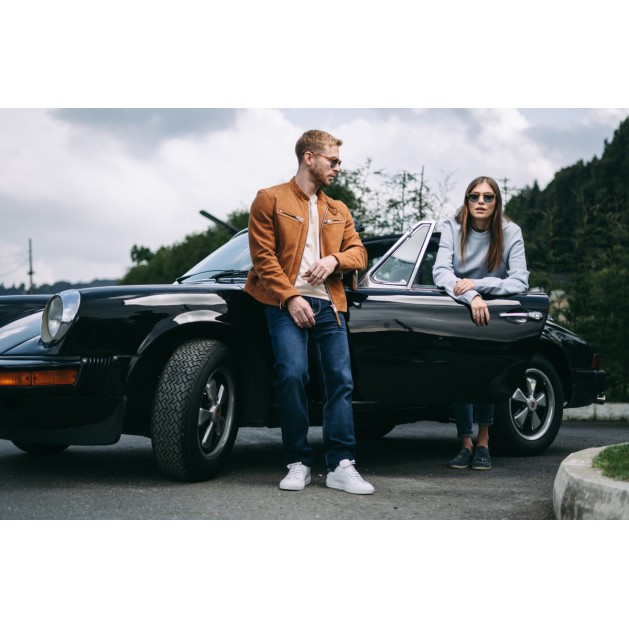 Suede Blouson Jacket Suede Blouson Jacket