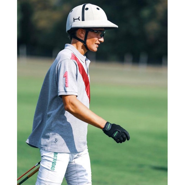 Grey Polo Helmet Grey Polo Helmet