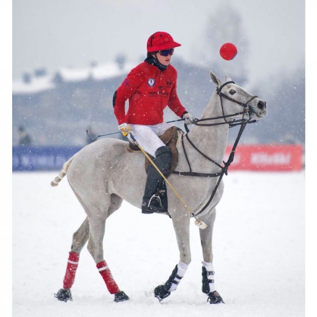 Red Polo Helmet