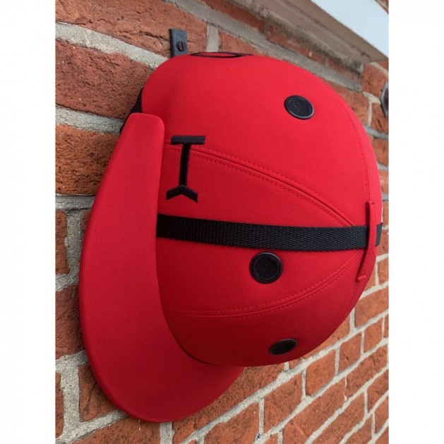 Red Polo Helmet Red Polo Helmet