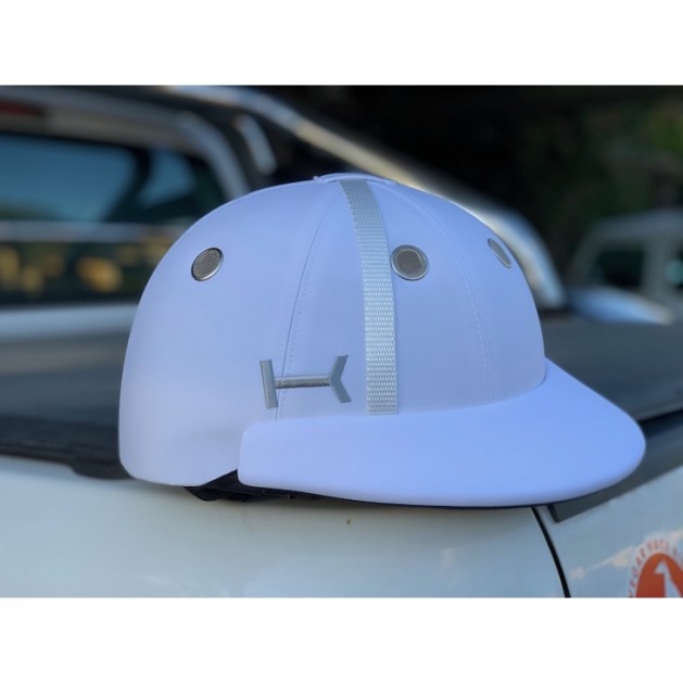 White Polo Helmet