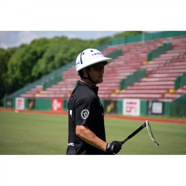 White Polo Helmet