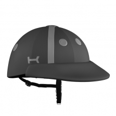 Dark Grey Polo Helmet