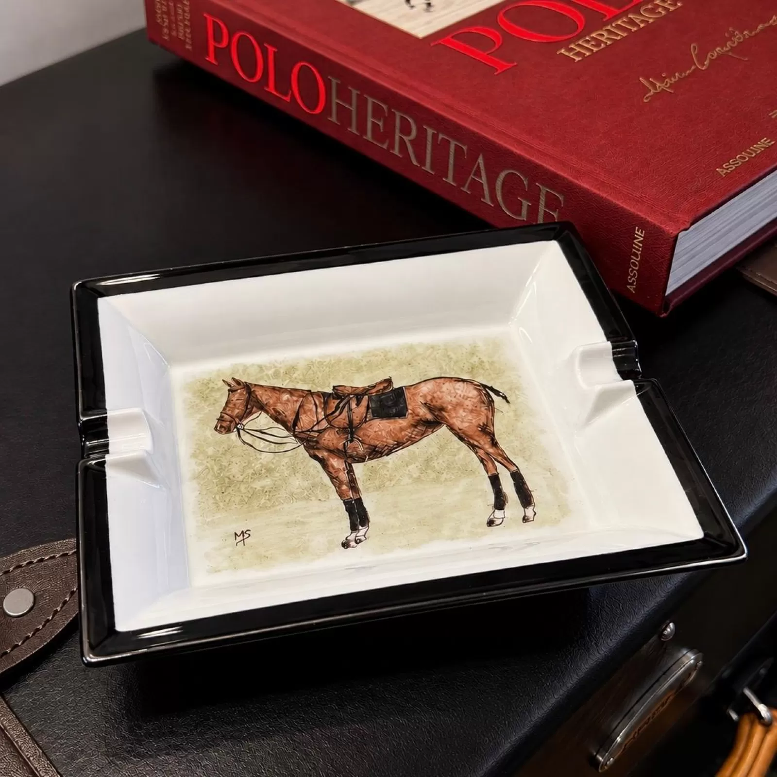 Polo Pony Ashtray Polo Pony Ashtray