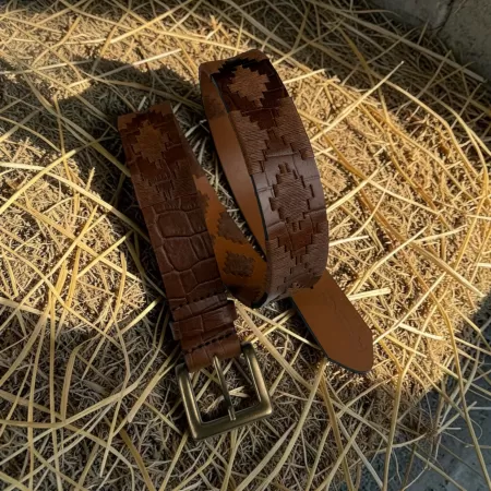 The Polo Belt "Crocodile Gaucho"