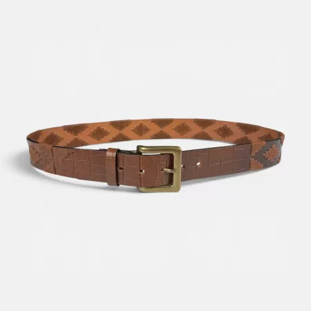 The Polo Belt "Crocodile Gaucho"