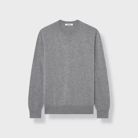 Cashmere Crewneck Grey Cashmere Crewneck Grey
