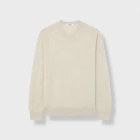 Cashmere Crewneck Light Beige Cashmere Crewneck Light Beige