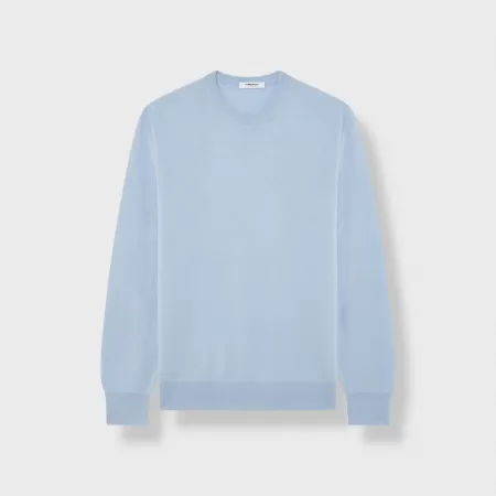 Cashmere Crewneck Light Blue Cashmere Crewneck Light Blue