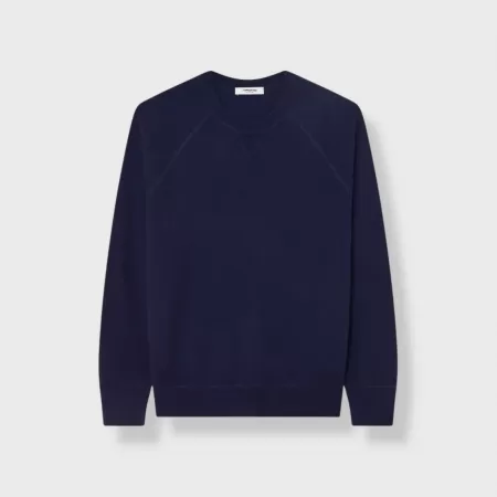 Cashmere Sweatshirt Blue Cashmere Sweatshirt Blue
