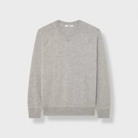 Cashmere Sweatshirt Light Grey Cashmere Sweatshirt Light Grey