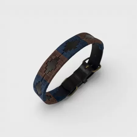 DOG COLLAR - POLO BELT BROWN DOG COLLAR - POLO BELT BROWN