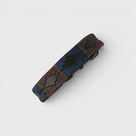 DOG COLLAR - POLO BELT BROWN DOG COLLAR - POLO BELT BROWN