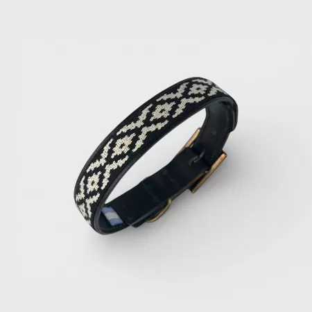 DOG COLLAR - GAUCHO BLACK DOG COLLAR - GAUCHO BLACK