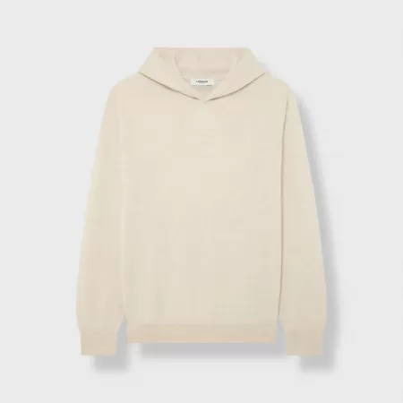 Cashmere Chukka Hoodie Light Beige Cashmere Chukka Hoodie Light Beige