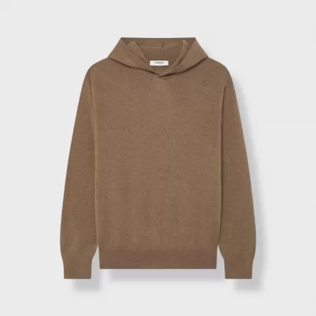Cashmere Chukka Hoodie Light Brown Cashmere Chukka Hoodie Light Brown