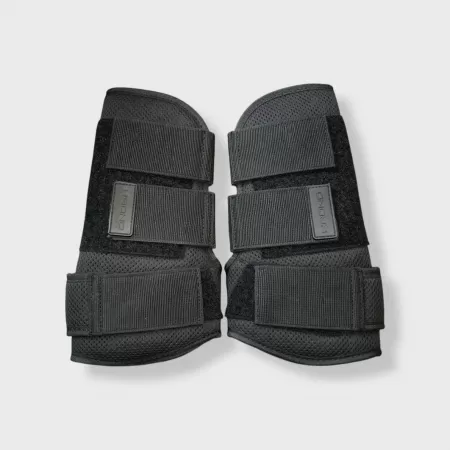 Krono Horse Boots Front Black