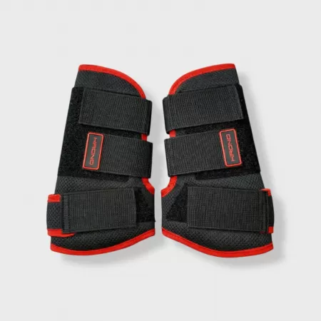 Krono Horse Boots Front Red