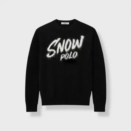 Snow Polo Mohair Sweatshirt