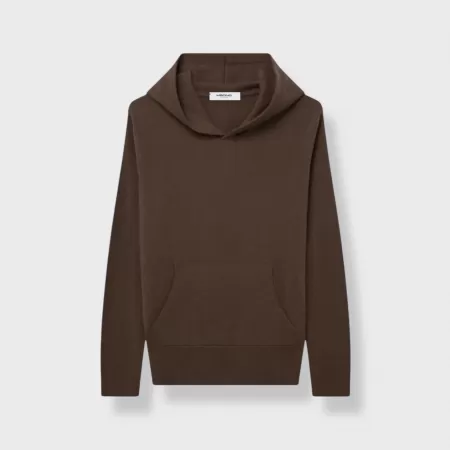 Cashmere Chukka Hoodie Brown