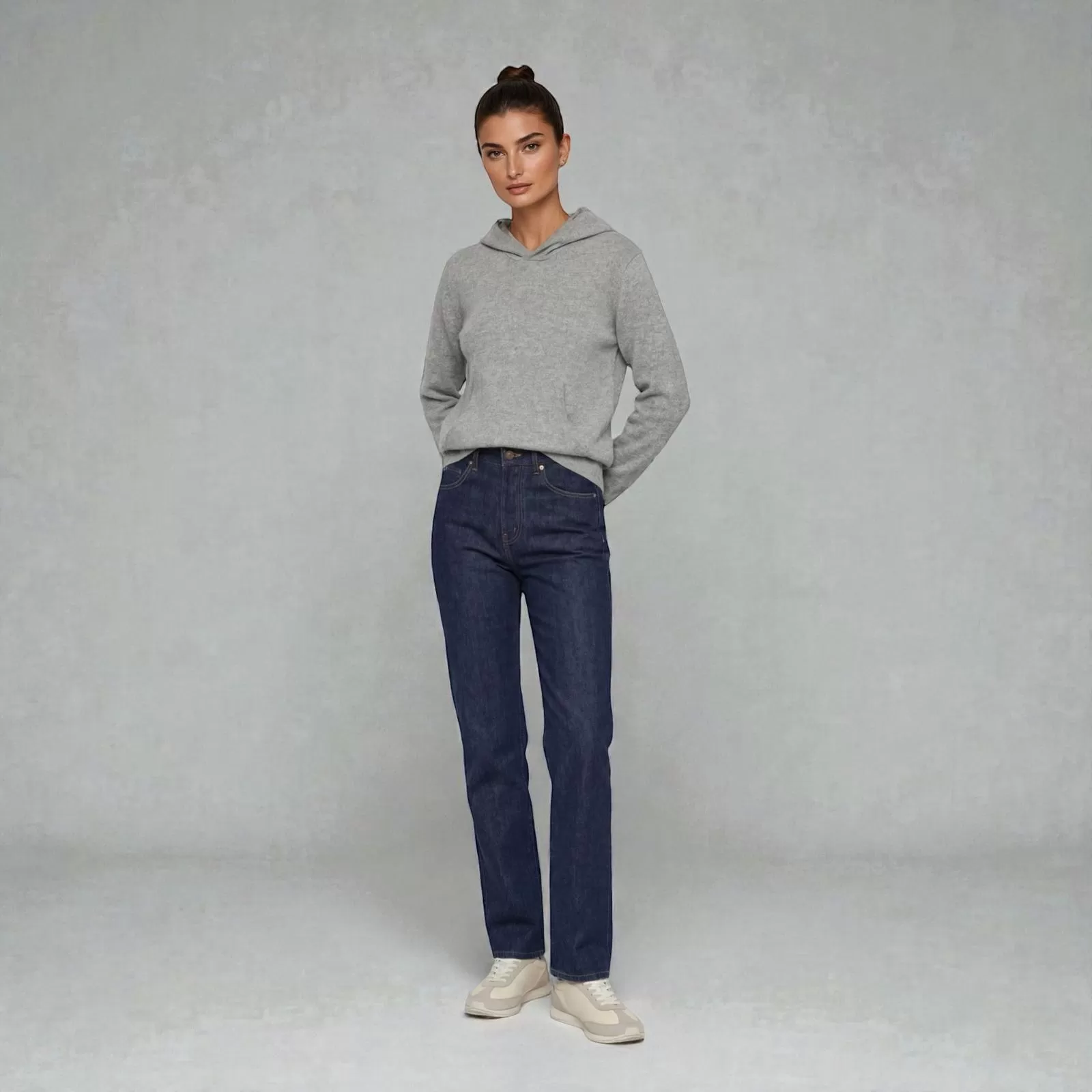 Cashmere Chukka Hoodie Light Grey Cashmere Chukka Hoodie Light Grey