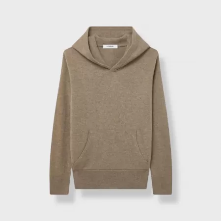 Cashmere Chukka Hoodie Taupe
