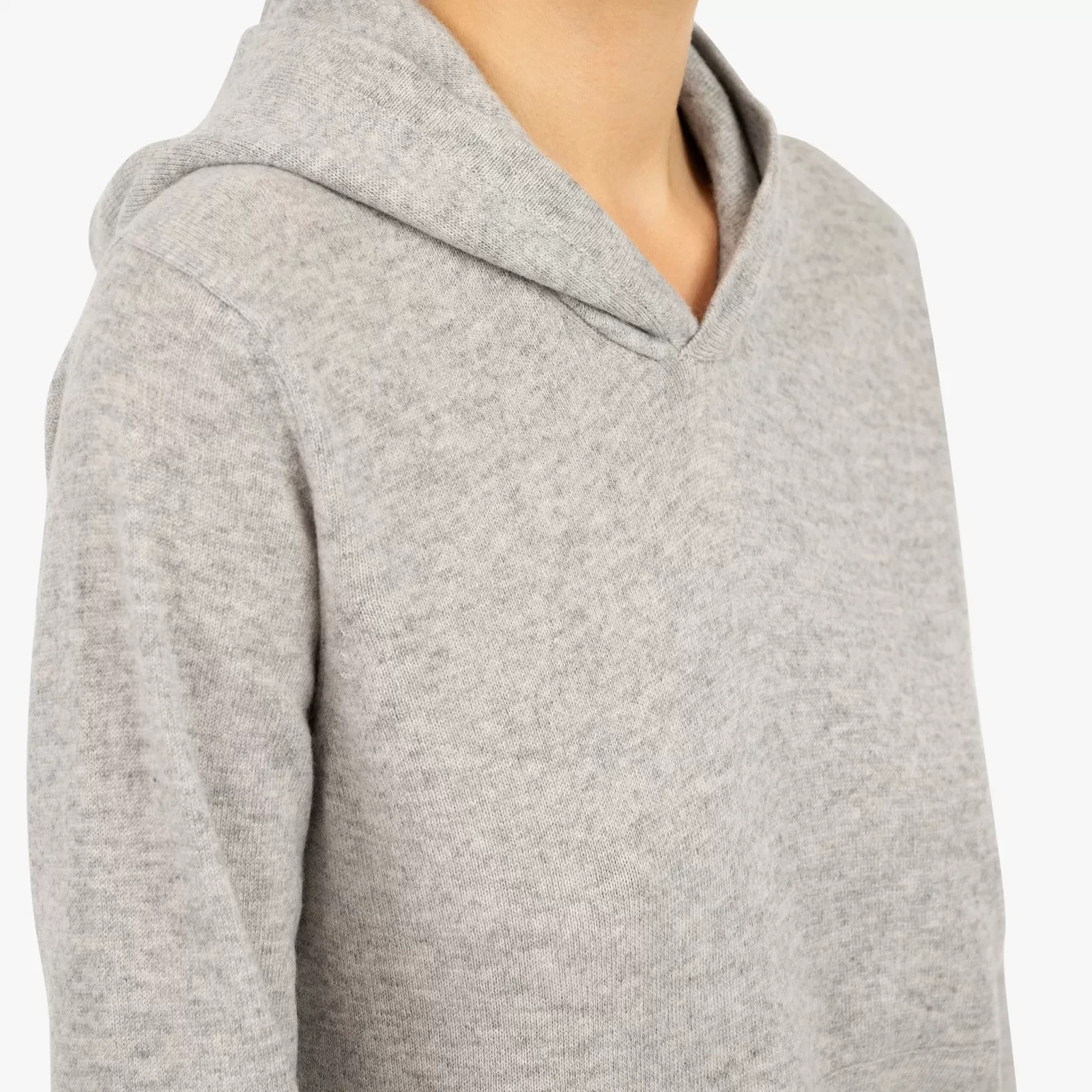 Cashmere Chukka Hoodie Light Grey Cashmere Chukka Hoodie Light Grey