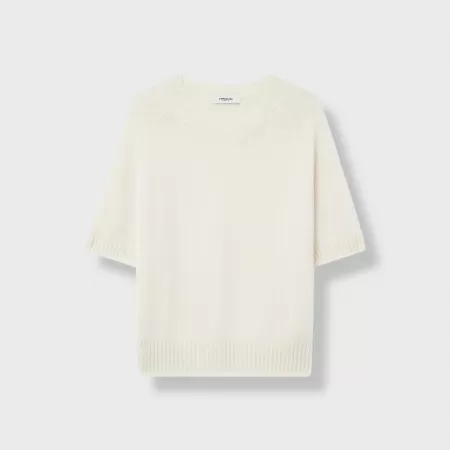 Cashmere Ayala T-Shirt Light Beige