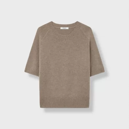 Cashmere Ayala T-Shirt Light Brown