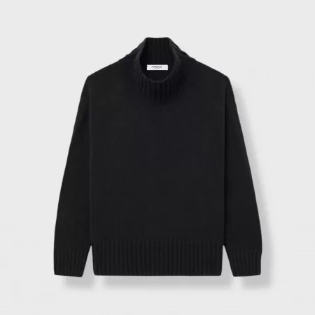 Cashmere Turtle Neck Sweater Black