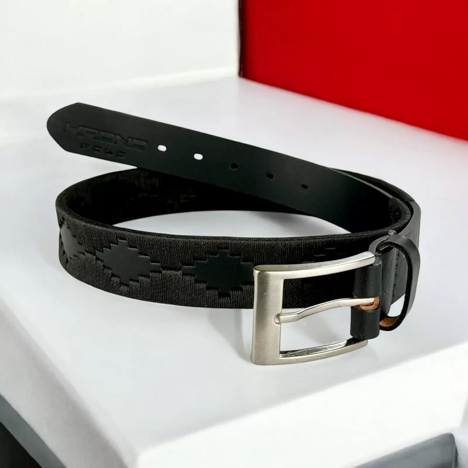 The Polo Belt "Black Gaucho" The Polo Belt "Black Gaucho"