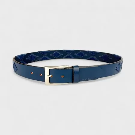 The Polo Belt "Blue Gaucho"