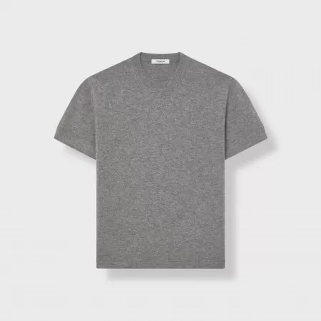 Cashmere T-Shirt Grey