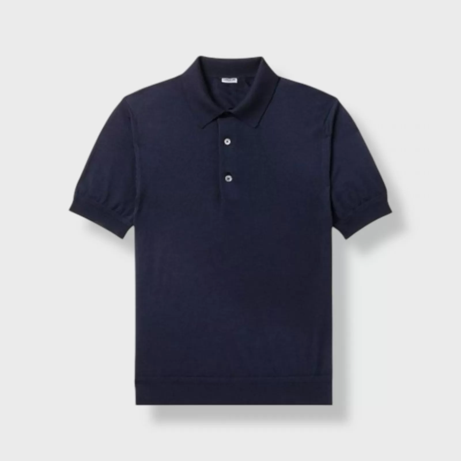 Cashmere and Silk Polo Shirt