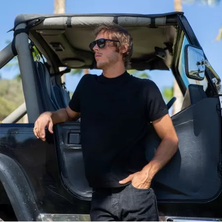 Cashmere T-Shirt Black